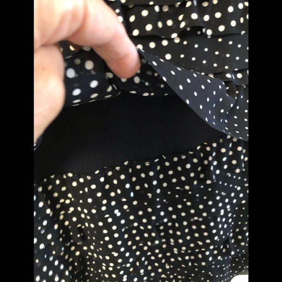 Loft top - XS- NWT - Navy blue and white - Picture 6 of 6